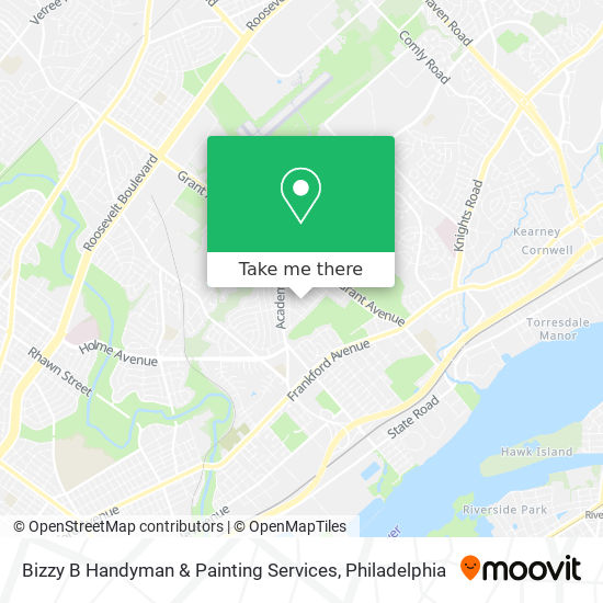 Bizzy B Handyman & Painting Services map