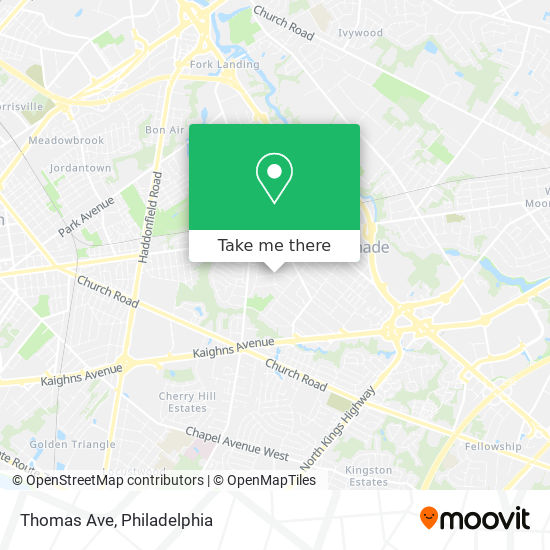 Mapa de Thomas Ave