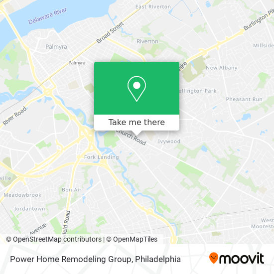 Mapa de Power Home Remodeling Group