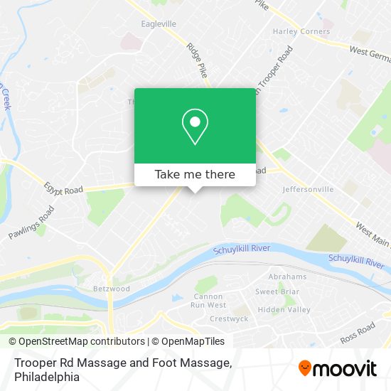 Trooper Rd Massage and Foot Massage map