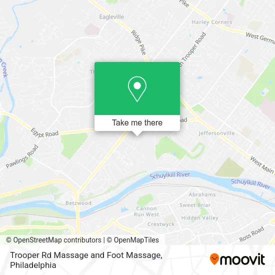 Trooper Rd Massage and Foot Massage map