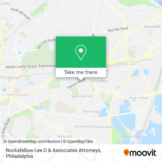 Mapa de Rockafellow Lee D & Associates Attorneys