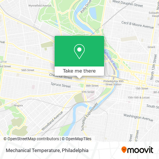 Mapa de Mechanical Temperature