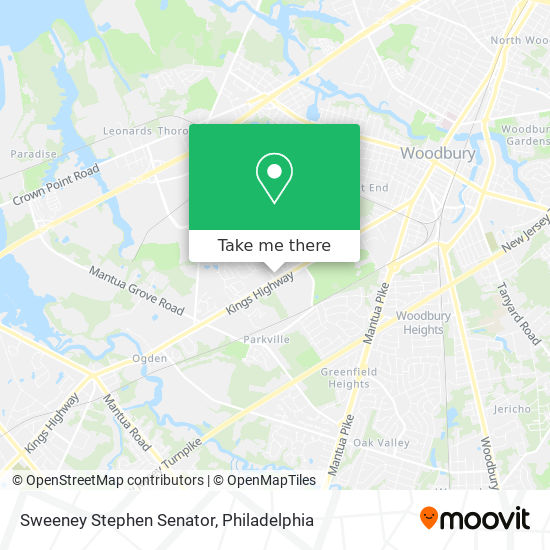 Sweeney Stephen Senator map