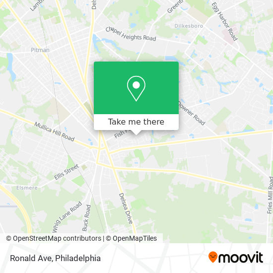 Mapa de Ronald Ave