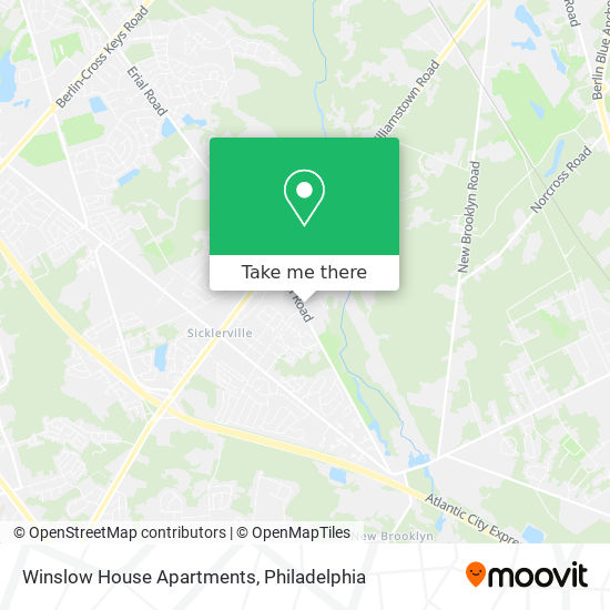 Mapa de Winslow House Apartments