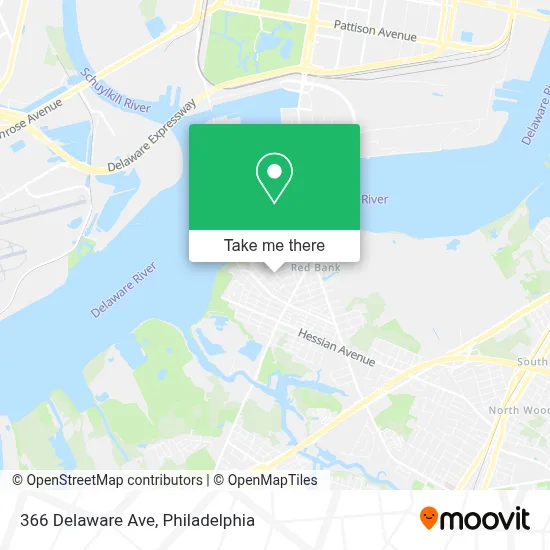 366 Delaware Ave map