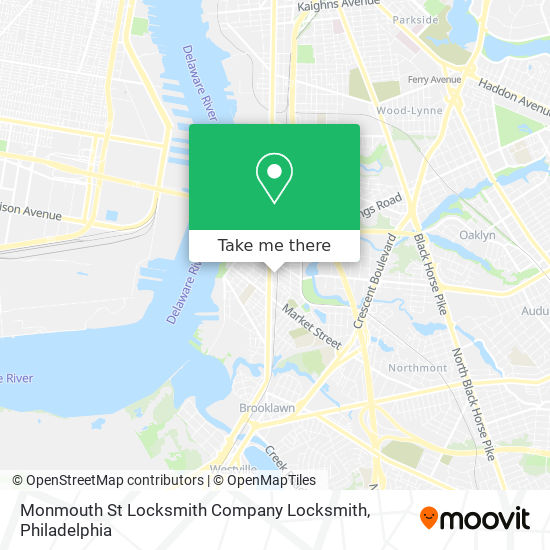 Mapa de Monmouth St Locksmith Company Locksmith