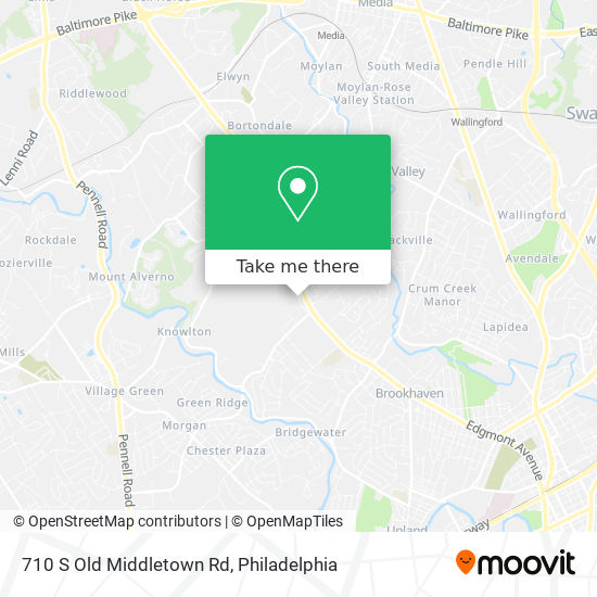 Mapa de 710 S Old Middletown Rd