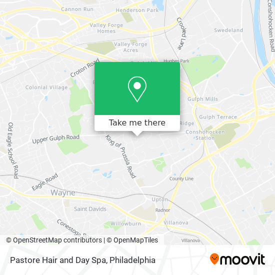 Pastore Hair and Day Spa map