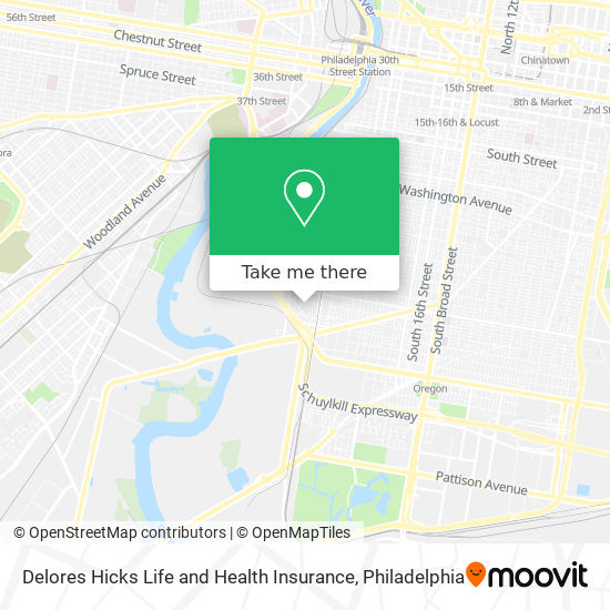 Mapa de Delores Hicks Life and Health Insurance