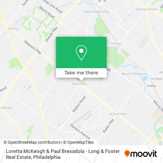 Mapa de Loretta McKeogh & Paul Bresadola - Long & Foster Real Estate