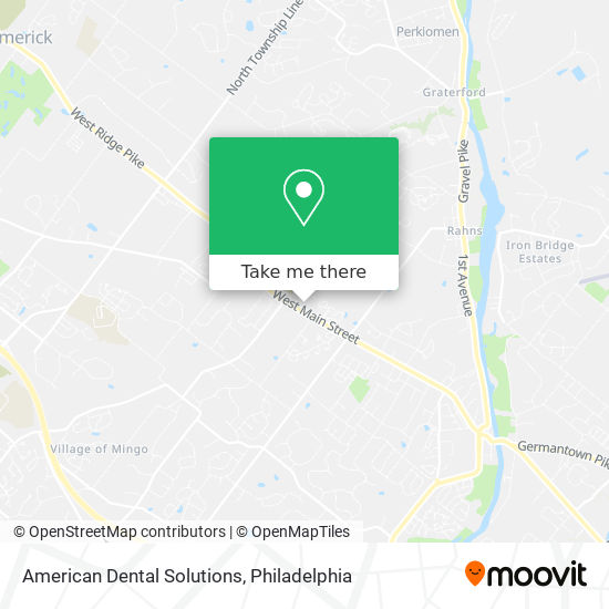 American Dental Solutions map