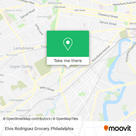 Mapa de Elvis Rodriguez Grocery