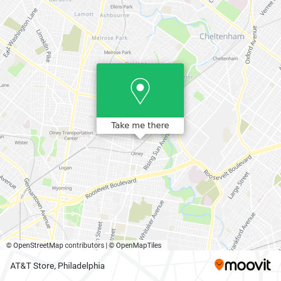 AT&T Store map