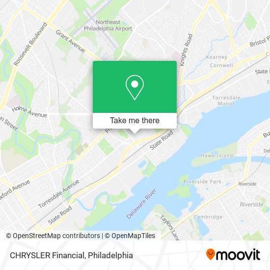 CHRYSLER Financial map