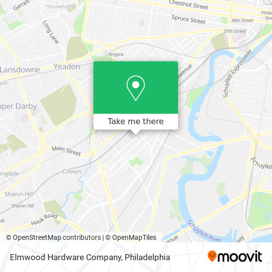 Elmwood Hardware Company map