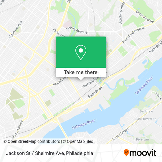 Jackson St / Shelmire Ave map