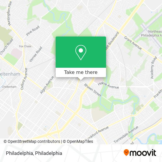 Philadelphia map