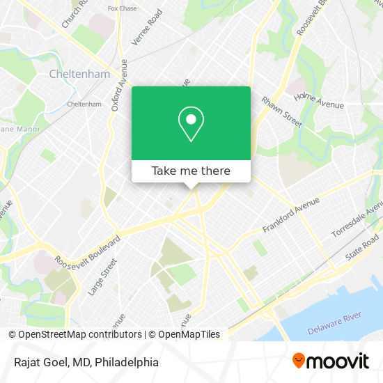 Mapa de Rajat Goel, MD