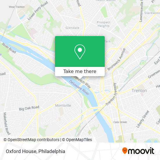 Oxford House map