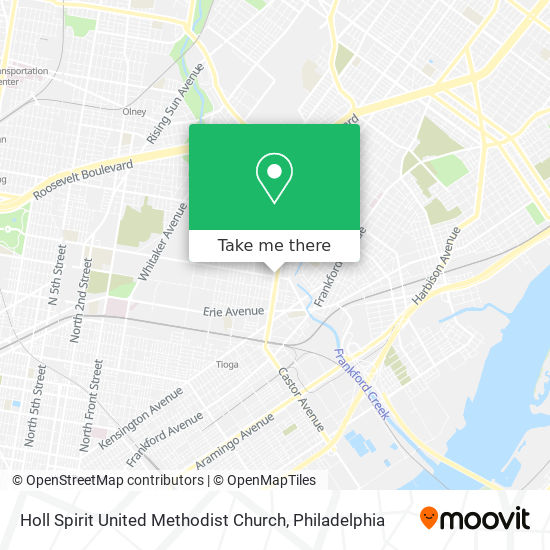Holl Spirit United Methodist Church map