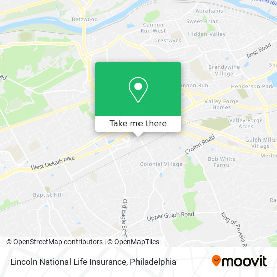 Mapa de Lincoln National Life Insurance