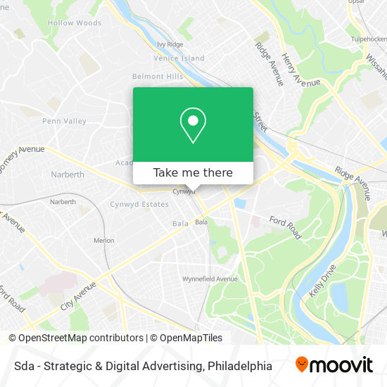 Sda - Strategic & Digital Advertising map