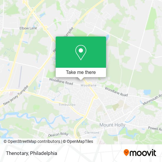 Mapa de Thenotary
