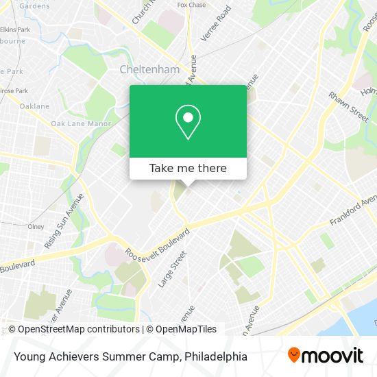 Young Achievers Summer Camp map