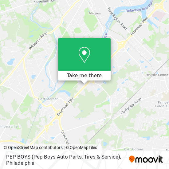 PEP BOYS (Pep Boys Auto Parts, Tires & Service) map