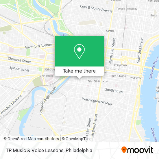 Mapa de TR Music & Voice Lessons