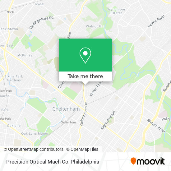 Precision Optical Mach Co map