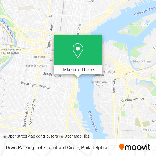 Mapa de Drwc Parking Lot - Lombard Circle