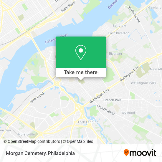 Morgan Cemetery map
