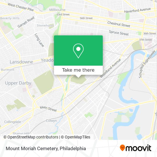 Mount Moriah Cemetery map