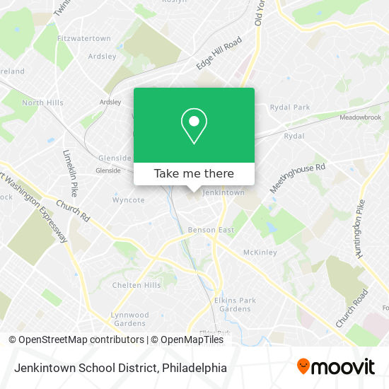 Mapa de Jenkintown School District