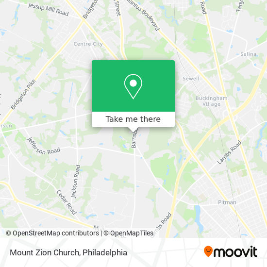 Mapa de Mount Zion Church