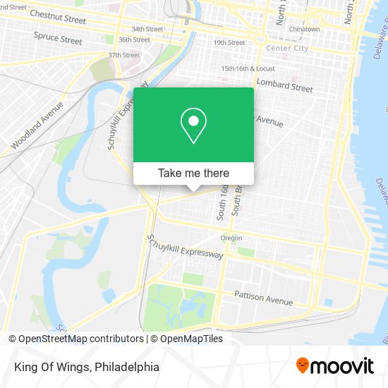 King Of Wings map