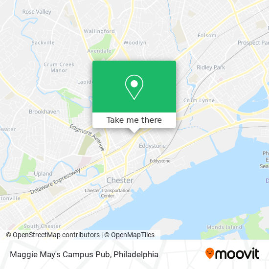 Mapa de Maggie May's Campus Pub