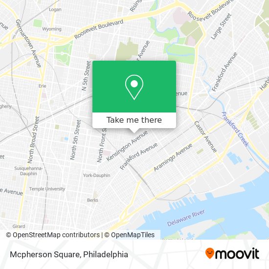 Mcpherson Square map