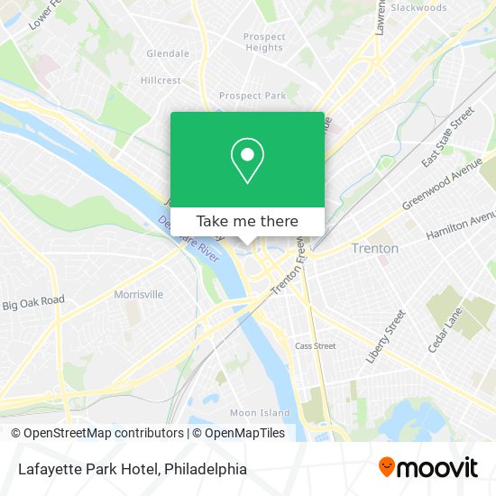 Lafayette Park Hotel map