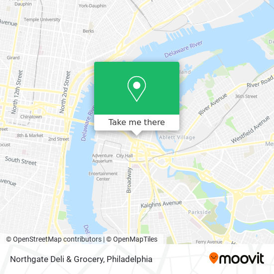 Mapa de Northgate Deli & Grocery