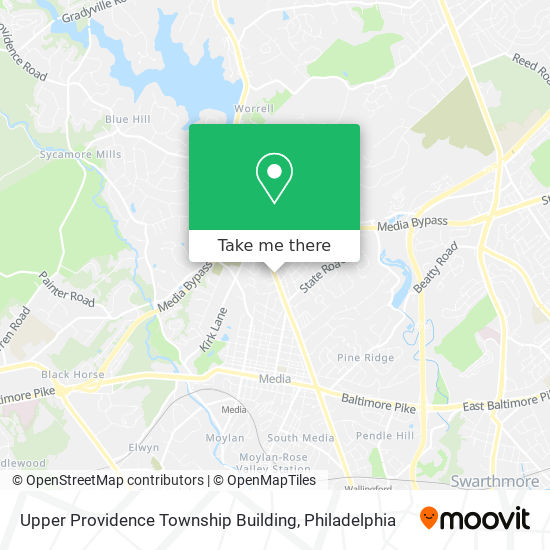 Mapa de Upper Providence Township Building