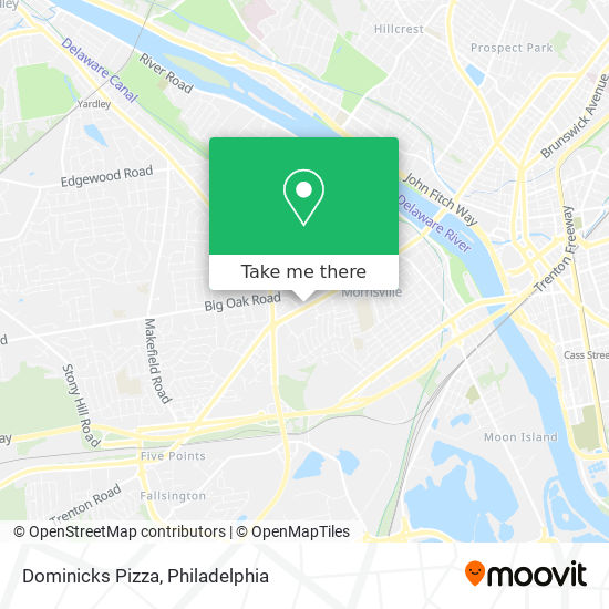 Dominicks Pizza map