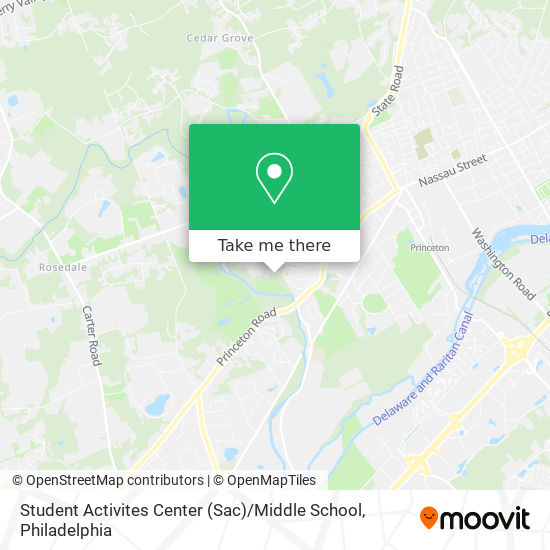 Student Activites Center (Sac) / Middle School map