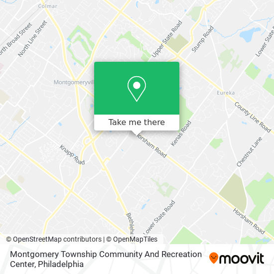 Mapa de Montgomery Township Community And Recreation Center