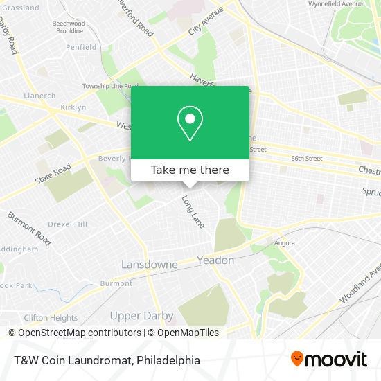 Mapa de T&W Coin Laundromat