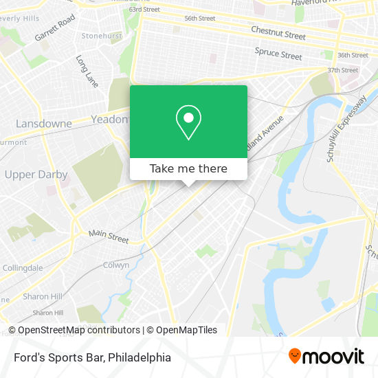 Ford's Sports Bar map