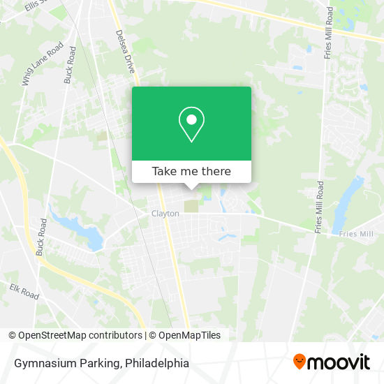 Gymnasium Parking map